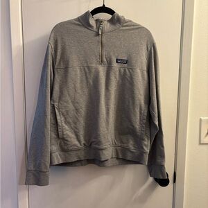 Patagonia women's Gray Quarter-Zip Sweater